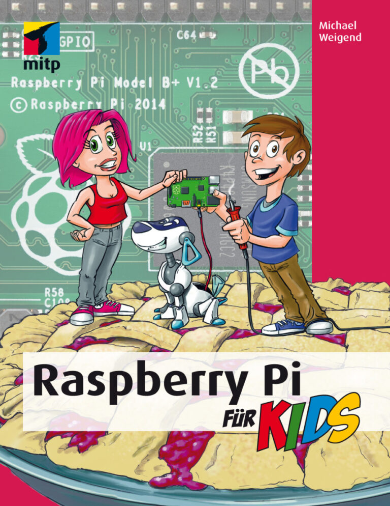 Raspberry Pi fur Kids German Edition Michael Weigend Kitap Kapağı