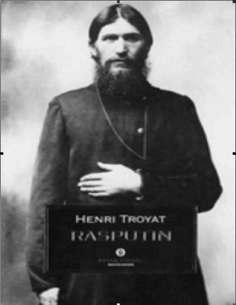 Rasputin Henri Troyat Kitap Kapağı