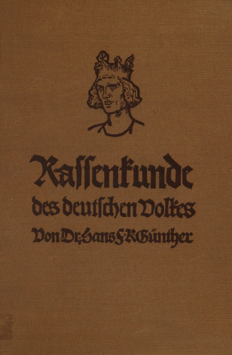 Rassenkunde des deutschen Volkes German Edition Hans F K Gunther Kitap Kapağı
