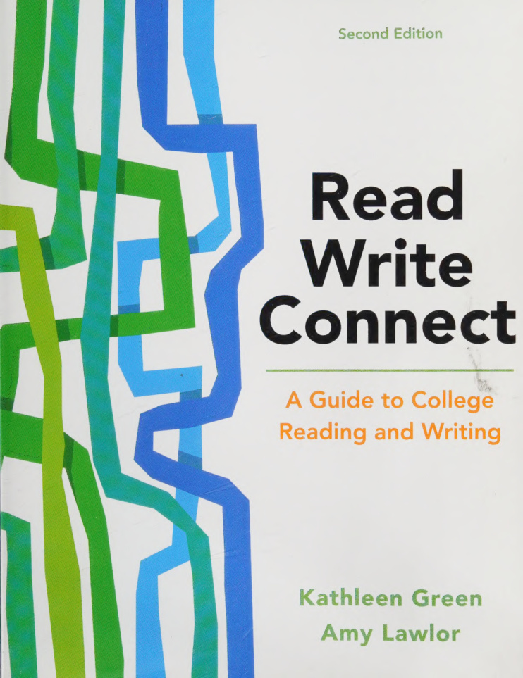 Read Write Connect A Guide to College Reading and Writing Kathleen Green Kitap Kapağı