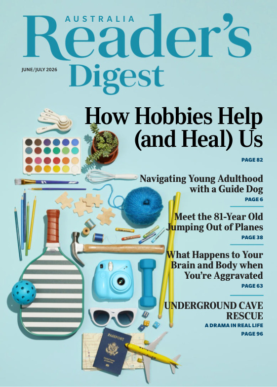 Readers Digest Australia n New Zealand JuneJuly 2026 Readers Digest Australia n New Zealand Kitap Kapağı
