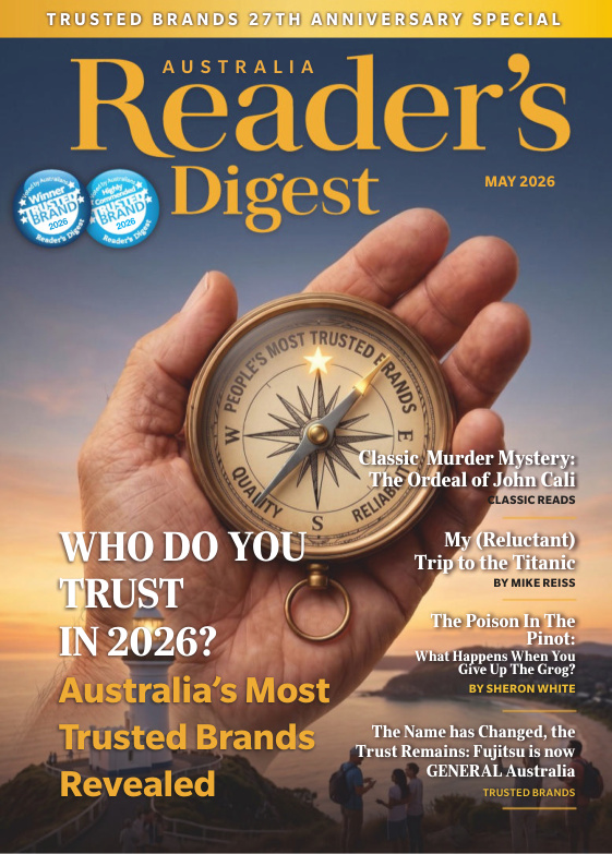 Readers Digest Australia n New Zealand May 2026 Readers Digest Australia n New Zealand Kitap Kapağı