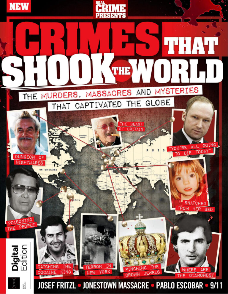 Real Crime Presents Crimes That Shook The World 1st Ed 2026 Real Crime Presents Kitap Kapağı