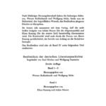 Reallexikon der deutschen Literaturgeschichte German Edition Werner Kohlschmidt Kitap Kapağı