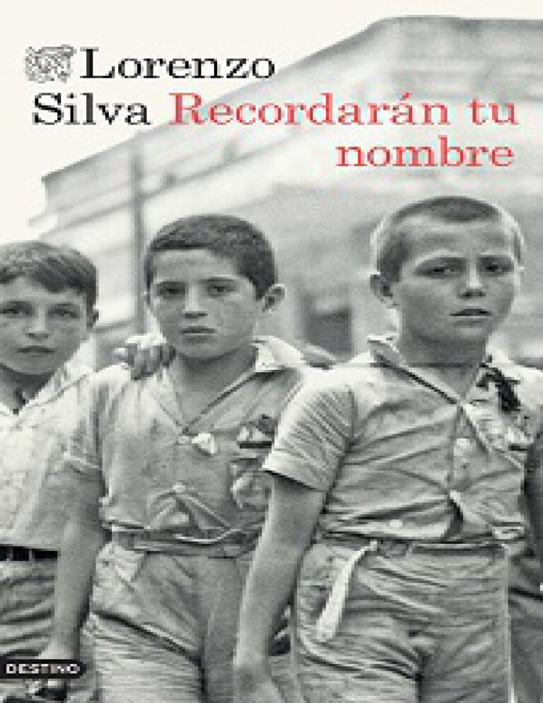 Recordaran tu nombre Spanish Silva Lorenzo Kitap Kapağı