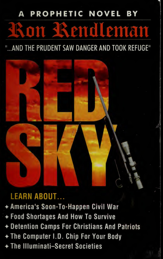 Red Sky Ron Rendleman Kitap Kapağı