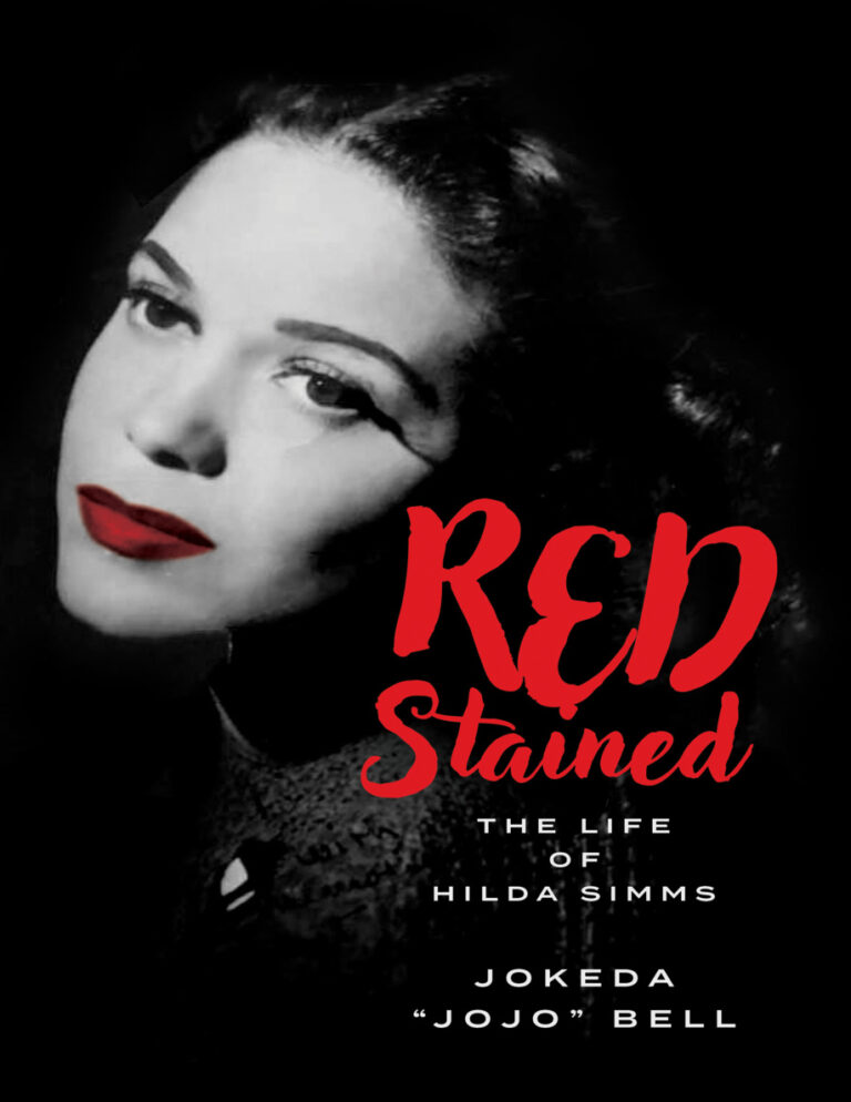 Red Stained The Life of Hilda Simms Jokeda nquotJoJonquot Bell Kitap Kapağı