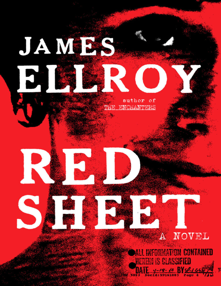 Red sheet James ellroy Kitap Kapağı
