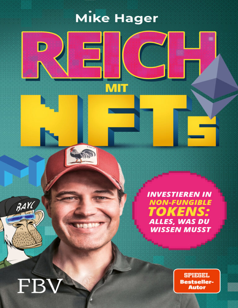 Reich mit NFTs German Edition Mike Hager Kitap Kapağı
