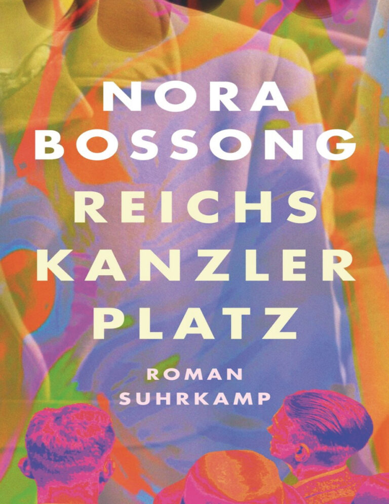 Reichskanzlerplatz German Edition Nora Bossong Kitap Kapağı