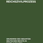 Reichszivilprozess German Edition Paul Posener Kitap Kapağı