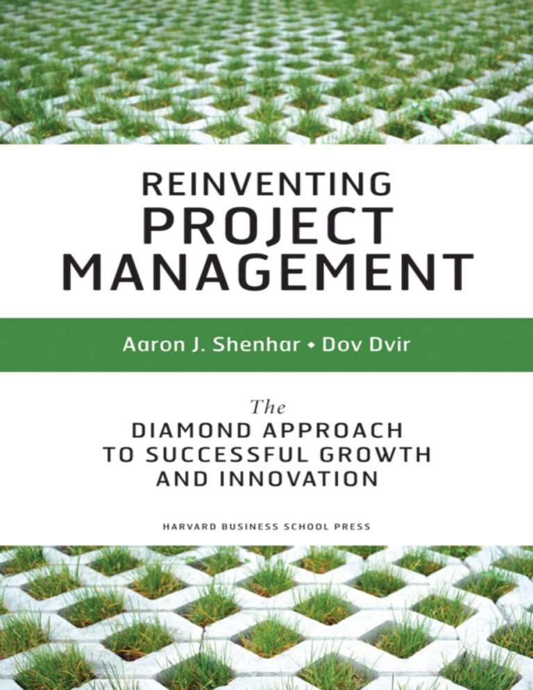 Reinventing Project Management Aaron J Shenhar Kitap Kapağı