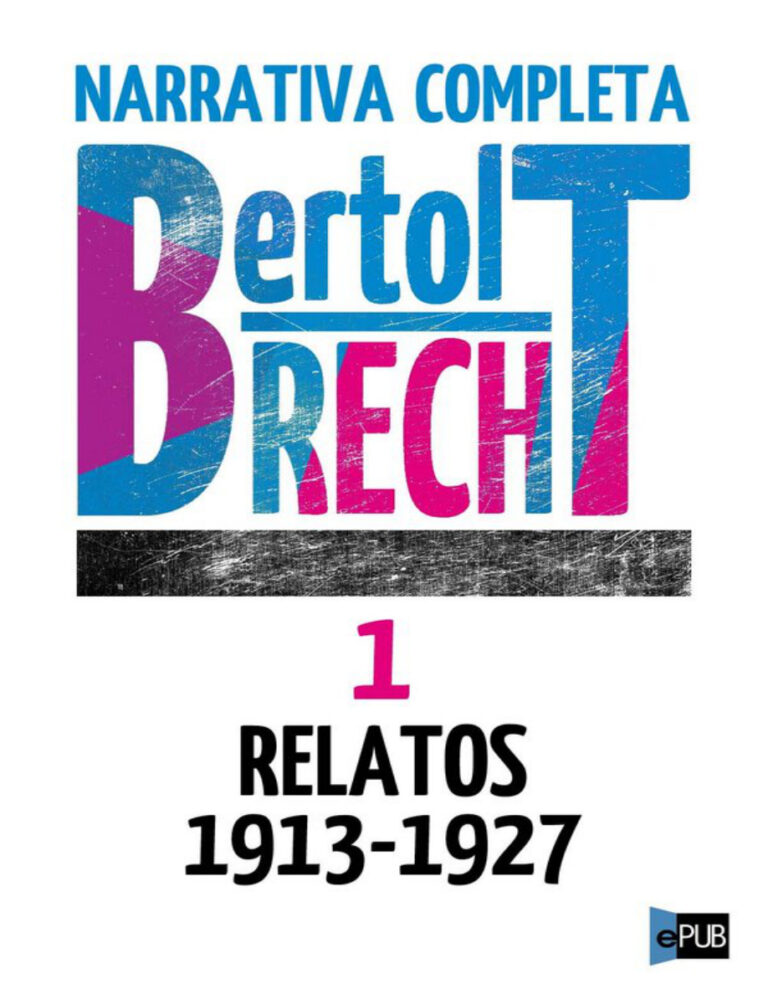 Relatos 1 1913 1927 Spanish Brecht Bertolt Kitap Kapağı
