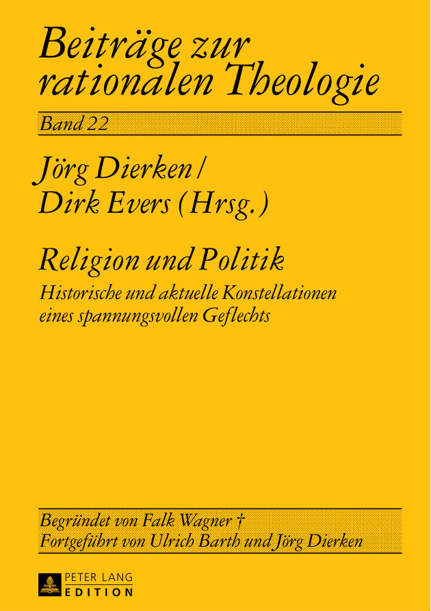 Religion und Politik German Edition Jorg Dierken Kitap Kapağı