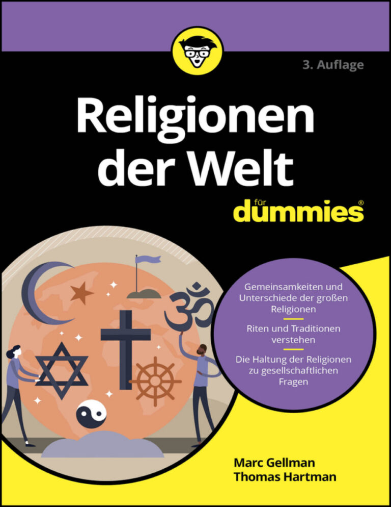Religionen der Welt fur Dummies Marc Gellman GER Kitap Kapağı