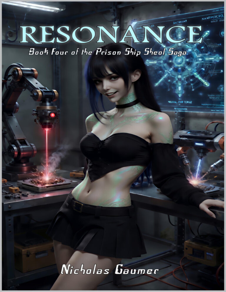 Resonance Book Four of the Prison Ship Sheol Saga Nicholas Gaumer Kitap Kapağı