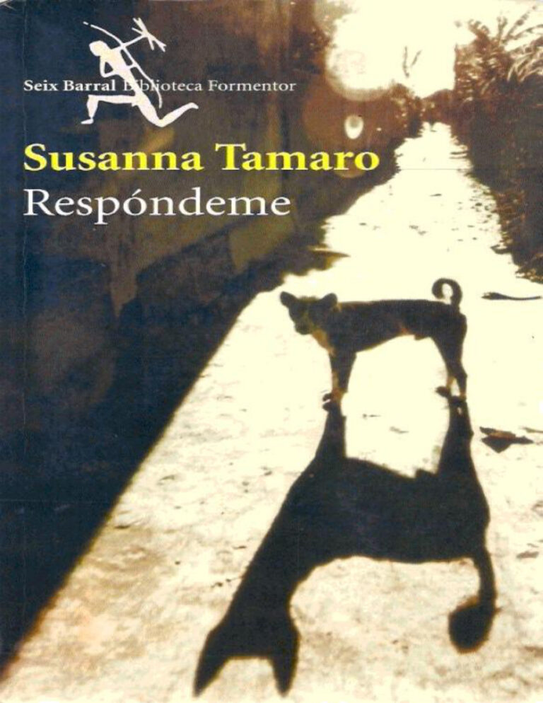 Respondeme Spanish Susanna Tamaro Kitap Kapağı