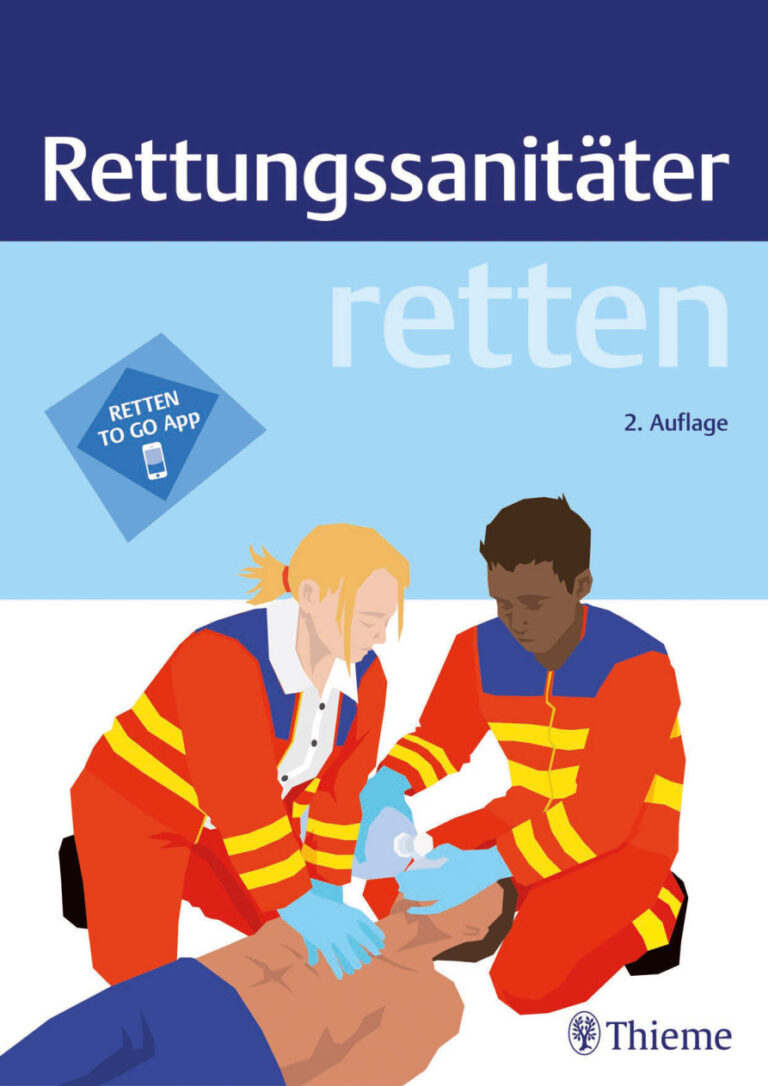 Retten Rettungssanitater German Edition Thieme Kitap Kapağı