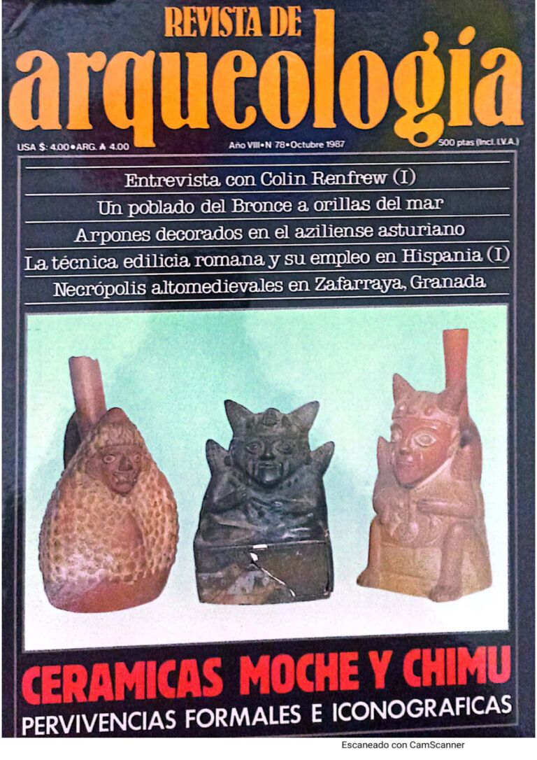 Revista de arqueologia numero 78 Revista de arqueologia Kitap Kapağı