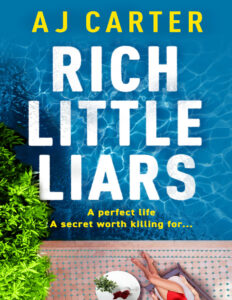 Rich Little Liars AJ Carter Kitap Kapağı