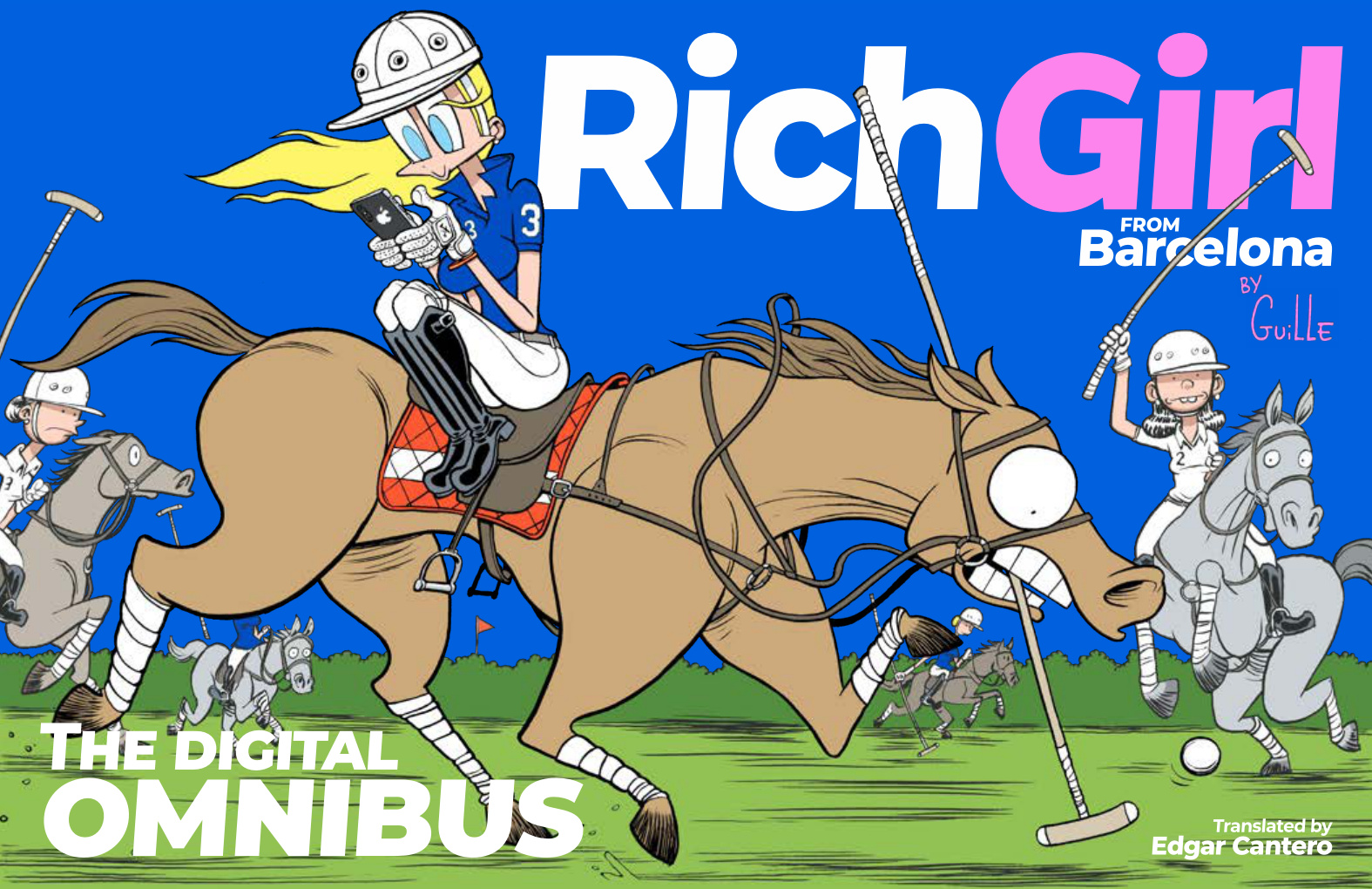 Rich girl from Barcelona The digital omnibus Guille Martinez Vela Kitap Kapağı