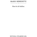 Rincon de Haikus Benedetti Mario Kitap Kapağı