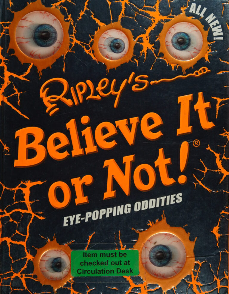 Ripleys Believe It Or Not Eye Popping Oddities Geoff Tibballs Kitap Kapağı