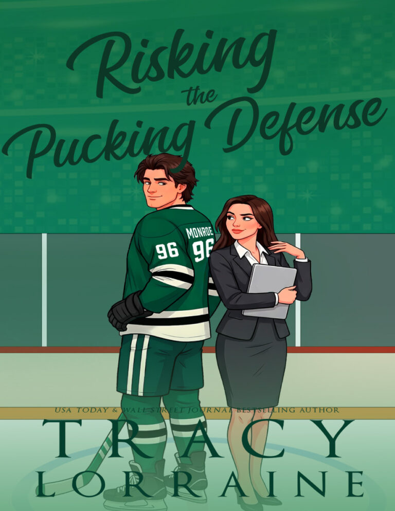 Risking the pucking defence Tracy Lorraine Kitap Kapağı