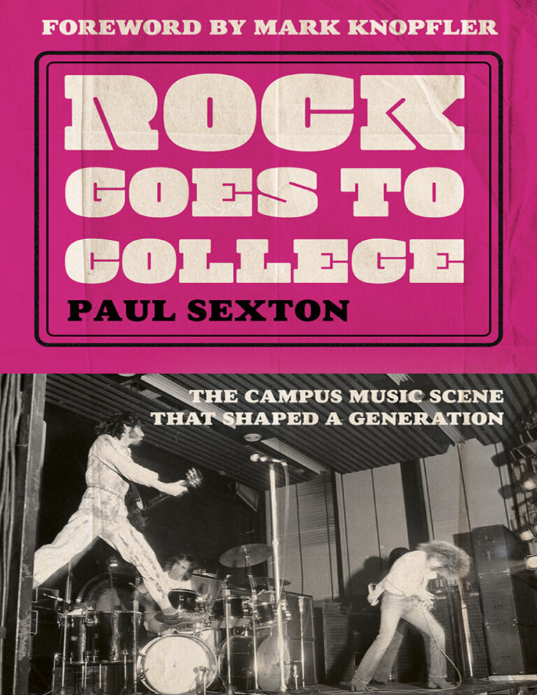 Rock Goes to College Paul Sexton Kitap Kapağı