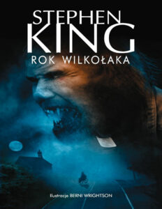 Rok wilkołaka Polish Edition Stephen King Kitap Kapağı