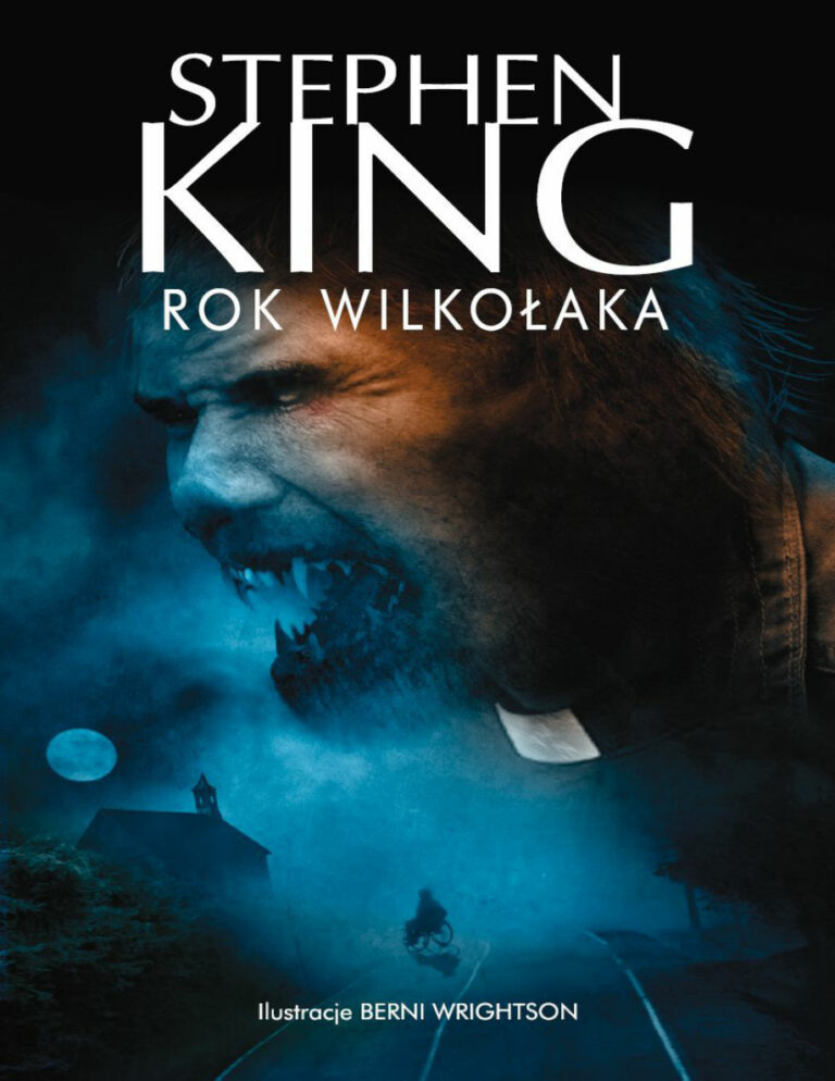 Rok wilkołaka Polish Edition Stephen King Kitap Kapağı