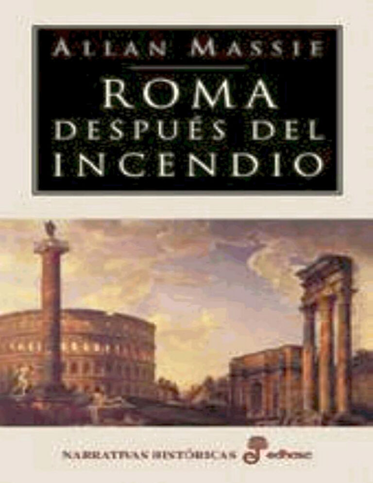 Roma despues del incendio Massie Allan Kitap Kapağı