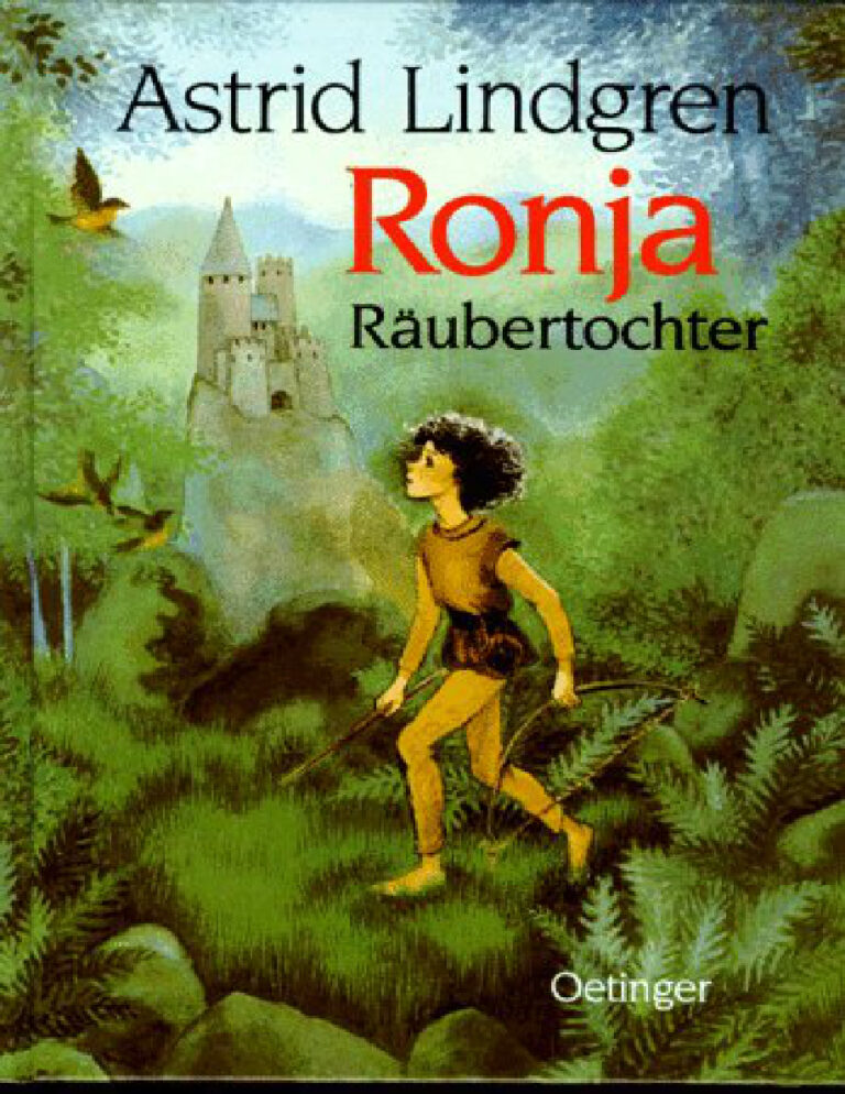 Ronja Raubertochter Astrid Lindgren Kitap Kapağı