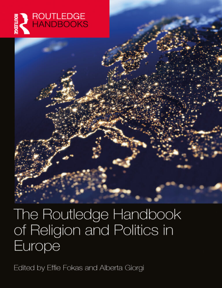 Routledge Handbook Religion Politics in Europe Effie Fokas Kitap Kapağı