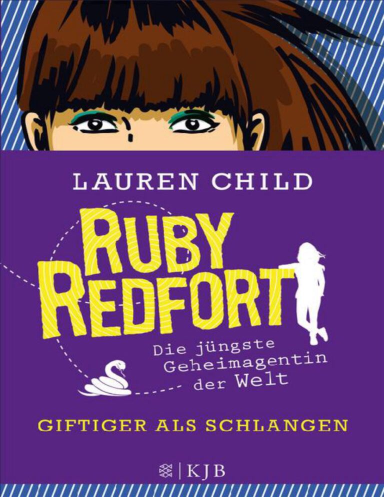 Ruby Redfort Giftiger als Schlangen Lauren Child Kitap Kapağı