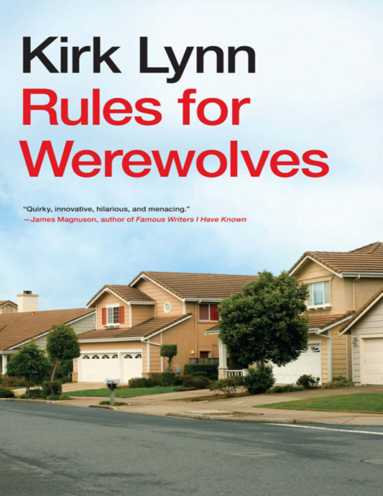 Rules for Werewolves Kirk Lynn Kitap Kapağı