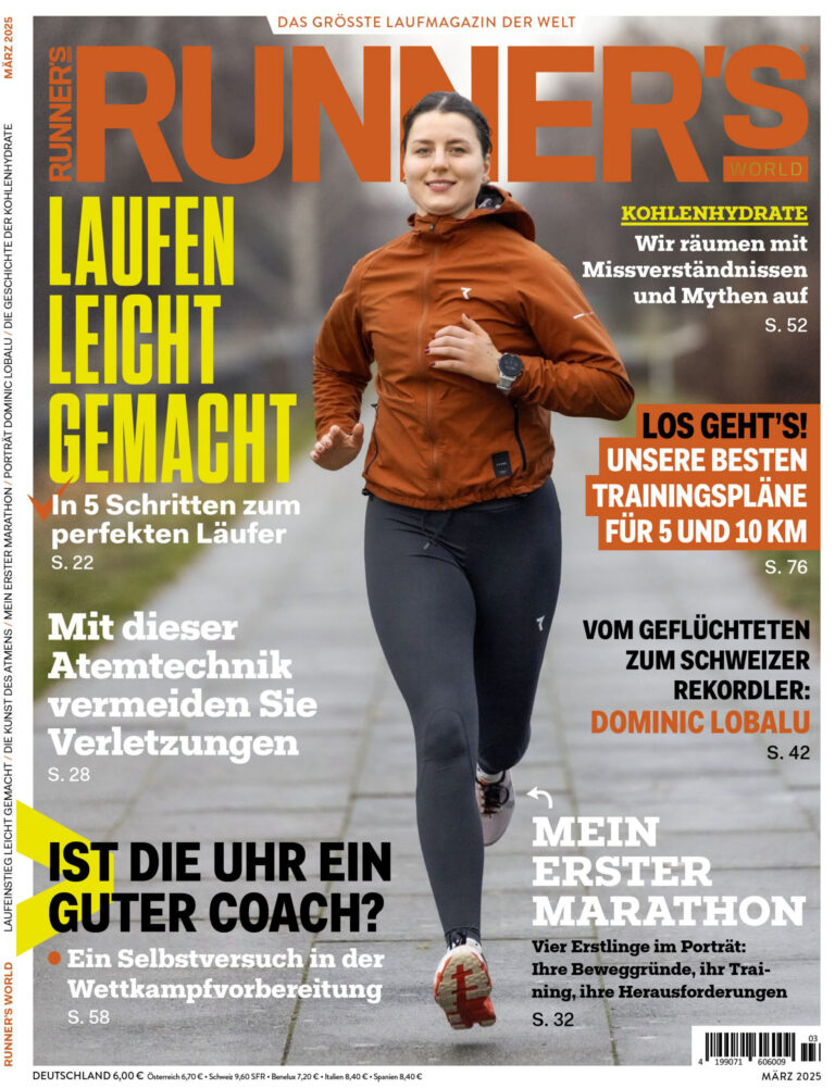 Runners World Deutschland Nr3 Marz 2025 GER Runners World Deutschland Kitap Kapağı