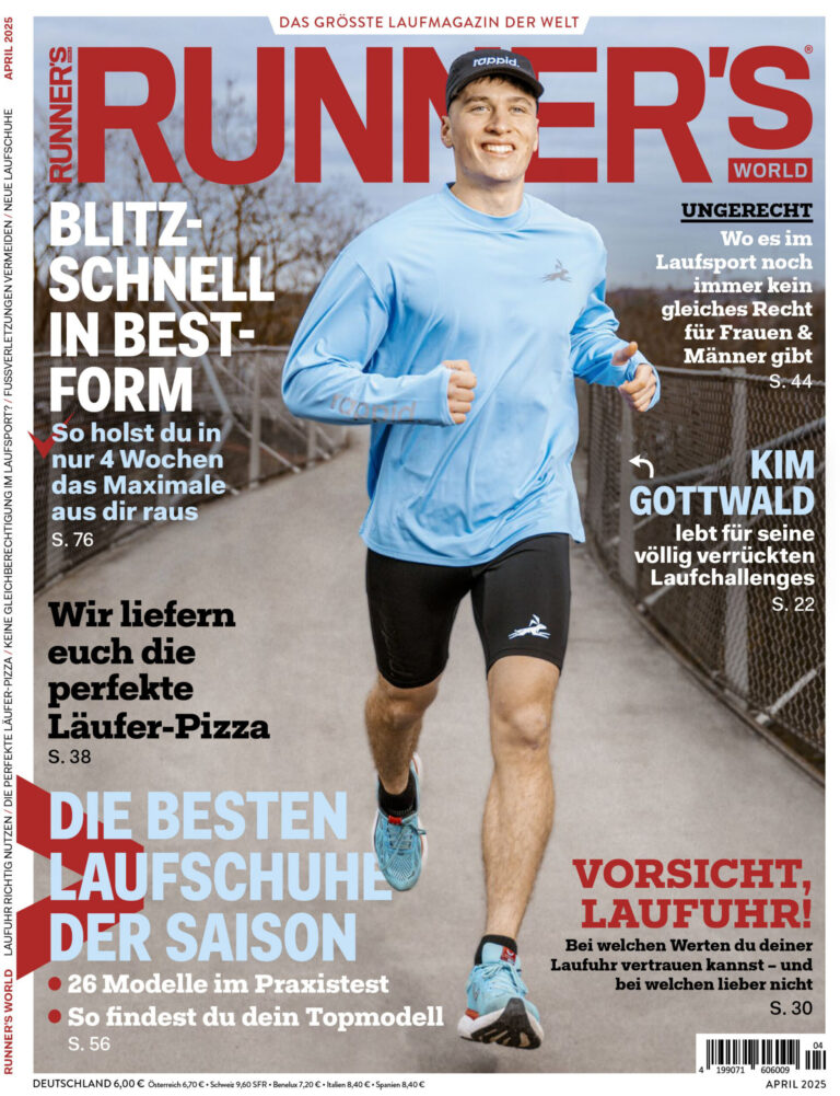 Runners World Deutschland Nr4 April 2025 GER Runners World Deutschland Kitap Kapağı