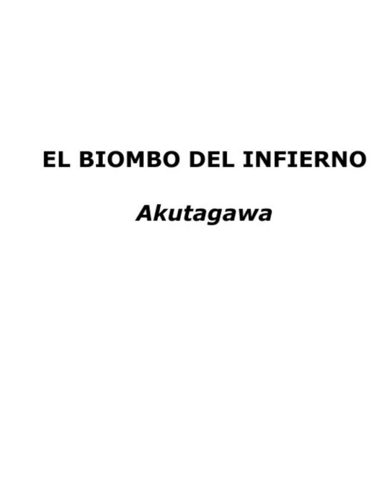Ryunosuke Akutagawa El biombo del infierno v10 Administrator Kitap Kapağı
