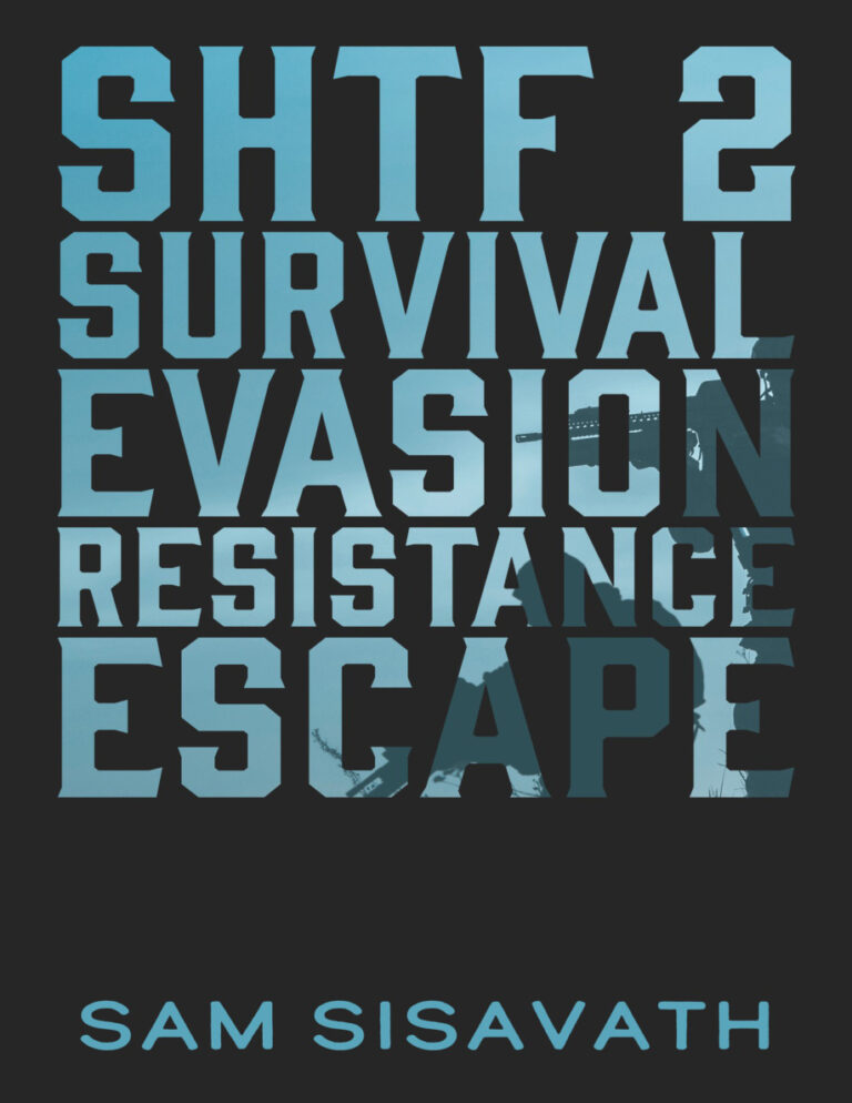 SHTF Survival Evasion Resistance Escape Sam Sisavath Kitap Kapağı