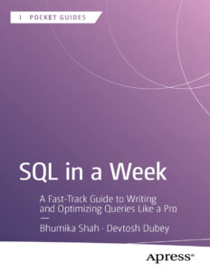 SQL in a Week Bhumika Shah Kitap Kapağı
