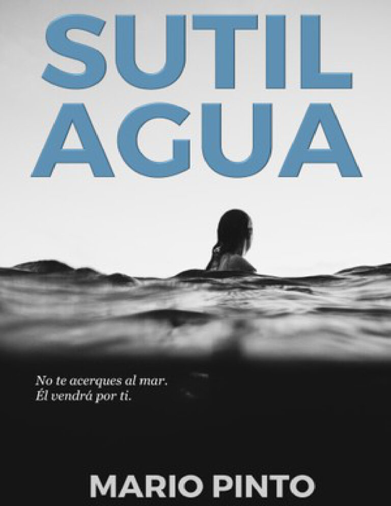 SUTIL AGUA Spanish Edition Mario Pinto Kitap Kapağı