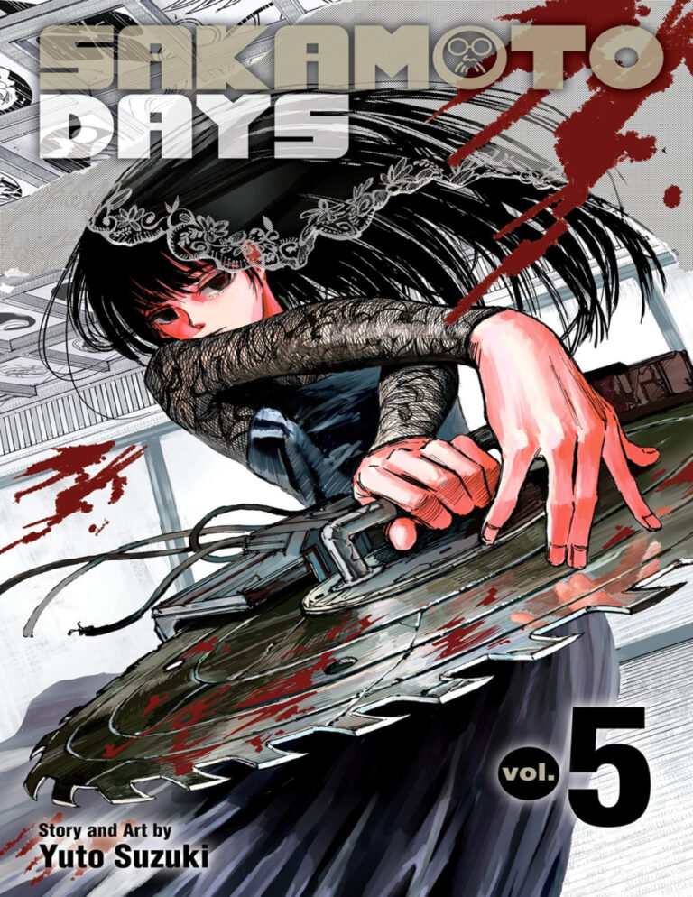 Sakamoto days volume 5 Yuto Suzuki Kitap Kapağı