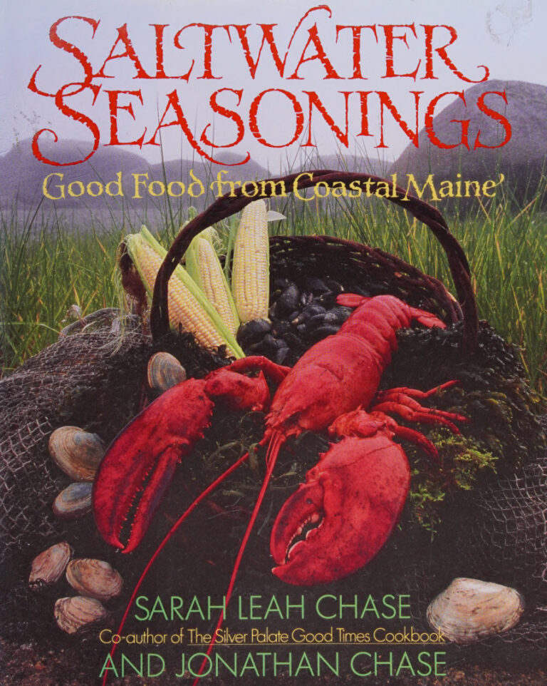Saltwater seasonings Sarah Leah Chase Kitap Kapağı