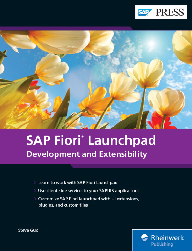 Sap fiori launchpad Steve guo Kitap Kapağı