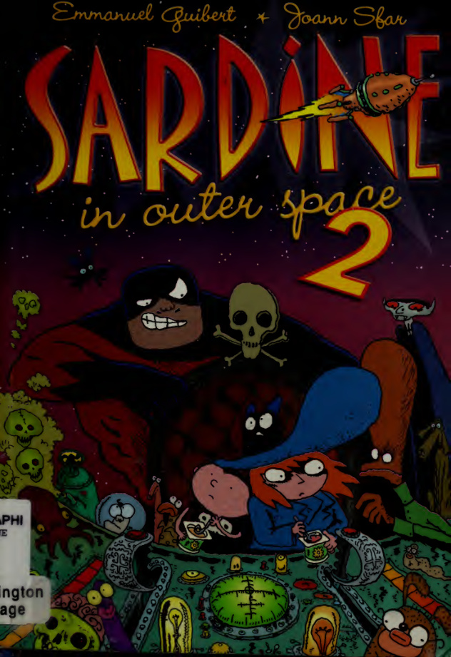 Sardine in outer space Emmanuel Guibert Kitap Kapağı