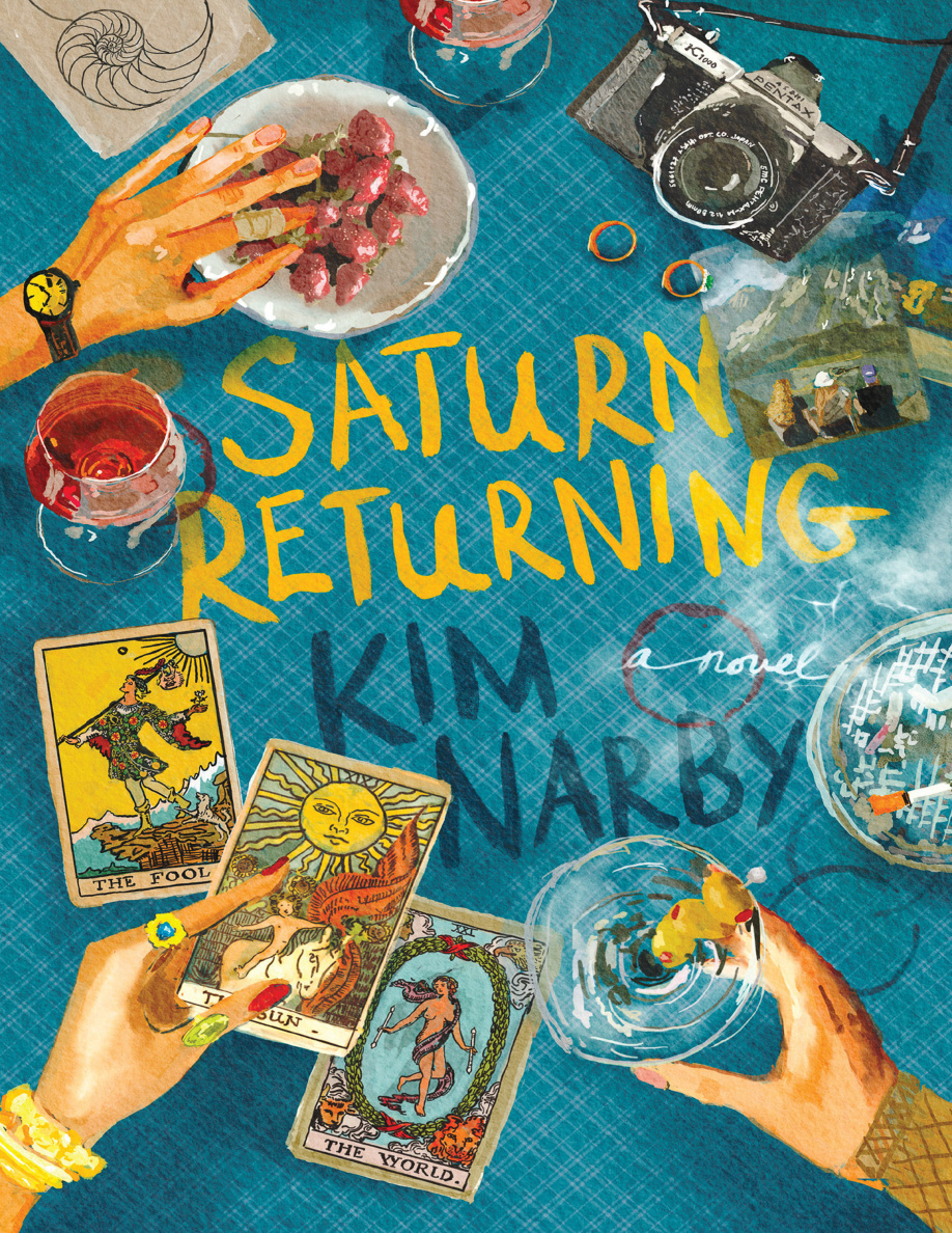 Saturn Returning Kim Narby Kitap Kapağı