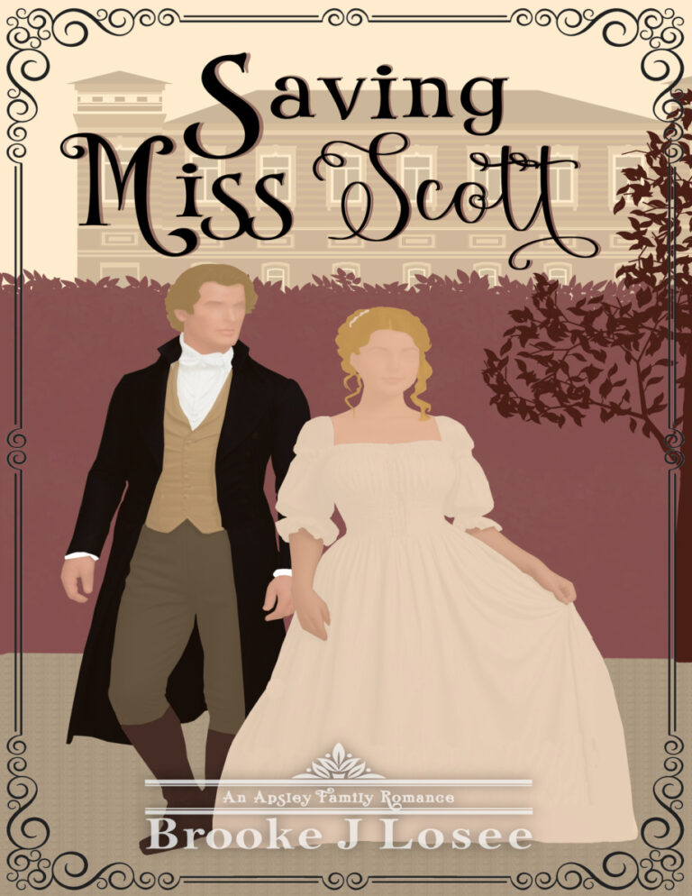 Saving Miss Scott Apsley Family Book 1 Brooke Loose Kitap Kapağı