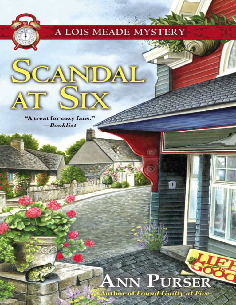 Scandal at Six Lois Meade Mystery 13 Ann Purser Kitap Kapağı