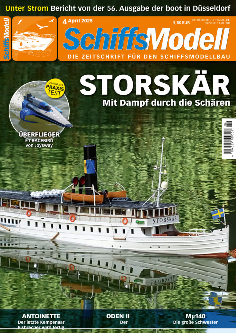 SchiffsModell April 2025 GER SchiffsModell Kitap Kapağı